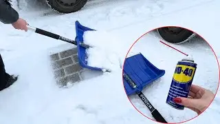 WD-40 Winter-Hack! Nie wieder &Auml;rger mit Schnee