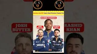 Auction over IPL Team's Best Overseas Players Trio Part 2 #shorts #cricketshorts