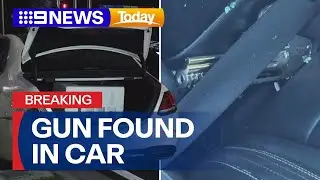 #BREAKING Gun found inside car after luxury car rampage on the Gold Coast | 9 News Australia