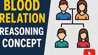 Blood Relation Reasoning Trick | Shortcut Method for SSC, CET, HSSC, Railways | Crack Any Exam Fast