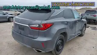 2T2ZZMCA4KC151260 Lexus Rx 350 2019 - Full Review