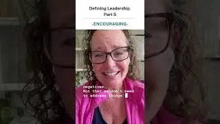 The 6Es of Leadership: Encouraging I Faith Driven Leader