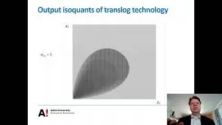 Productivity and Efficiency Analysis Lesson 6D: Parametric Distance Functions