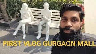First Vlog in public. Gurgaon M3M SOCIETY AND JOY CENTRAL MALL TOUR . WITH RAVI SHARMA 