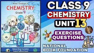 Chemistry Class 9 new book Chapter 13 Organic Chemistry Complete Exercise #nbf  #fbise