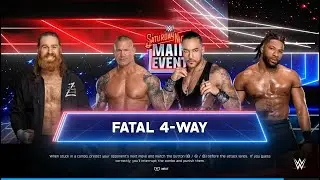wwe2k25 랜디 오턴 vs 새미 제인 vs 데미안 프리스트 vs 트릭 윌리엄스