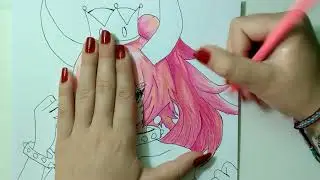 Speed Drawing Bowsette (Koopa hime)