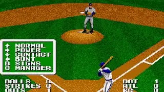 MLB CPU Game: Braves vs. Royals (7/29/25) | Tecmo Super Baseball (Sega Genesis)