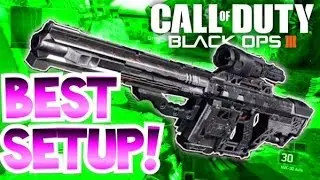 Black Ops 3 BEST SNIPER CLASS SETUP - Best Guns BO3 - Quickscoping Kills (SVG Sniping Class)