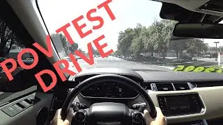 2016 Land Rover Range Rover Sport Supercharged POV Test Drive - eLeaseReturns.com