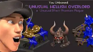 Getting insanely lucky opening TF2 cases (Unusual Terrifying Trove Unboxing)