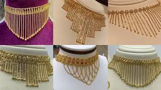 Latest arabic gold necklace designs