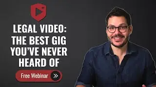 🚨 Why Legal Video Is the Best Freelance Job Nobody Talks About | Free Training Webinar