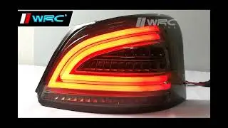 Toyota Vios 2008 - 2013 NCP93 Dynamic Tail Lamp With Signal Running ( Smoke )