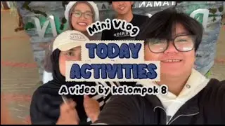 English Daily Vlog | One Fine Day in Ragunan with Group 8!