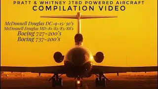 4K | The Ultimate Pratt & Whitney JT8D Powered Aircraft Video