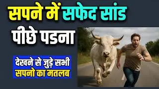 Sapne Me Safed Sand Piche Padna | Chasing White Bull in Dream | Sapne Me Safed Sand ka Takkar Marna