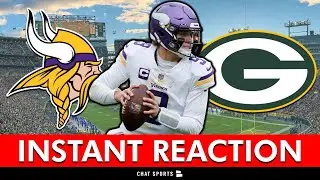 🚨THIS TEAM IS A JOKE! Vikings-Packers INSTANT REACTION!