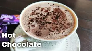Simple Hot Chocolate  | Thick Hot Chocolate Milk | 5-Minute Chocolate Recipes | Sana's Zaika❤