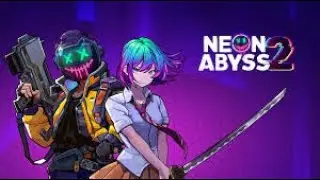 neon lights and Run and gun action(Neon Abyss) part 1