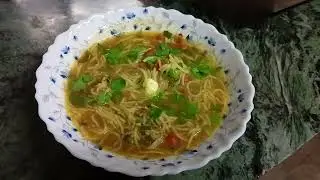 ভেজিটেবল নুডুলস সুপ
