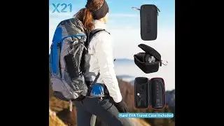 X21 Portable Outdoor Wireless Bluetooth Speaker Waterproof with FM Radio