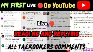 Shal's Taekooker 💚💜 is live! Reading and Replying Your Comments 😊