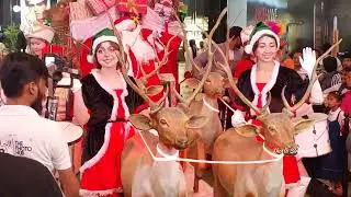 Christmas Celebration in VR Mall Chennai #christmas #celebration #vrmall #chennai #mall #trending