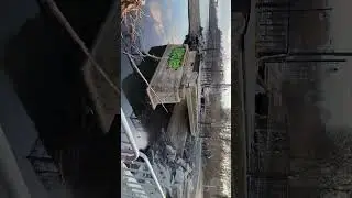 Царево. Разрушенный мост.