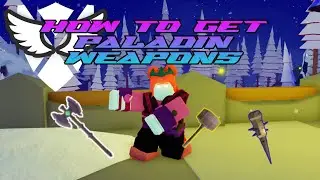 Vesteria How to get Paladin weapons