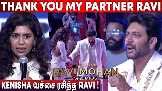 ❤️Ravi Mohan ! Kenisha Speech Ravi Mohan Studios Launch