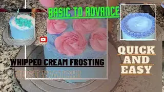 Quick and Easy Cake Decoration | Beginners To Advance Cake Decoration 2024