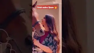 Sheikh mahra Dubai Queen Horse 🐎🐎❤️#dubai #shots #viral #beautiful