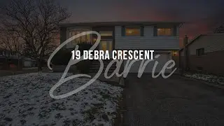 19 Debra Crescent, Barrie, ON L4N 3T2