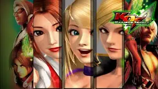The King of Fighters Maximum Impact Regulation A - Mai, B. Jenet, Lien Neville