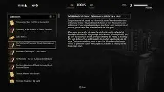 BOOKS: The Treatment of Furuncles Through Cauterization: A Study (Witcher 3 In-Game Lore Read Aloud)