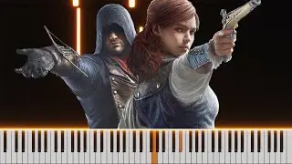 Assassin's Creed Unity - On Father's Watch (Piano tutorial by Vladyslav Kalyan)