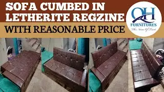 Sofa Cumbed in Letherite Regzine with reasonable Price #qhfurnitures #sofa #furniture