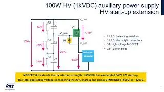 1000W auxiliary power supply from solar to high power applications