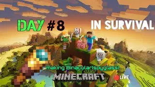 DAY 8 in Minecraft [SURVIVAL] | #day8  | #minecraft #youtubevideo #aim360