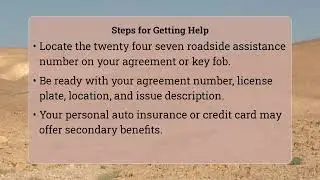 Where To Get Roadside Assistance For My Rental Car?