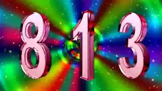 Numbers 1 to 1000 Colorful Bebas