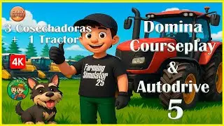 Master Courseplay and Autodrive 5 in Farming Simulator 25!