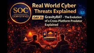 Day 35 | The Spyware That Targeted Indian Defense Networks – GravityRAT Explained