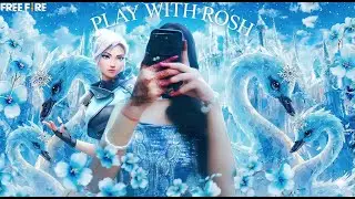 LIVE ID CHECK ✅ FF GIRL ROSH IS LIVE 💗AND GUILD TEST 1VS1, 1VS2 , 1VS3..