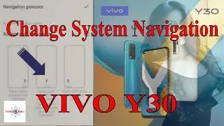 How to change system navigation key in vivo Y30 | New Setting VIVO Mobile