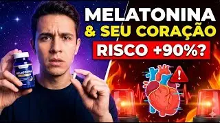 Melatonina é Segura? Novos Dados Mostram Risco Inesperado e Grave no Uso Crônico