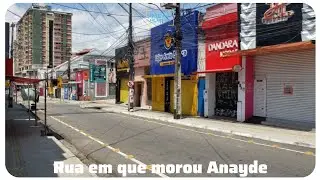 DOIS ANOS DEPOIS NA RUA EM QUE RESIDIU A POETISA ANAYDE BEIRIZ