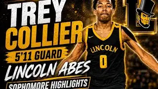 Trey Collier 5'11 Guard Lincoln ABES Sophomore Highlights
