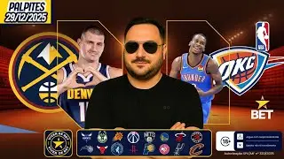 MELHORES PALPITES DA NBA PARA HOJE 29 12 2025